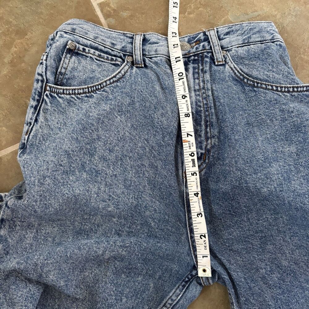 Sandro Paris Jeans Womens Size 38 Denim Vintage Wash High Rise Mom Straight Leg - Picture 7 of 10